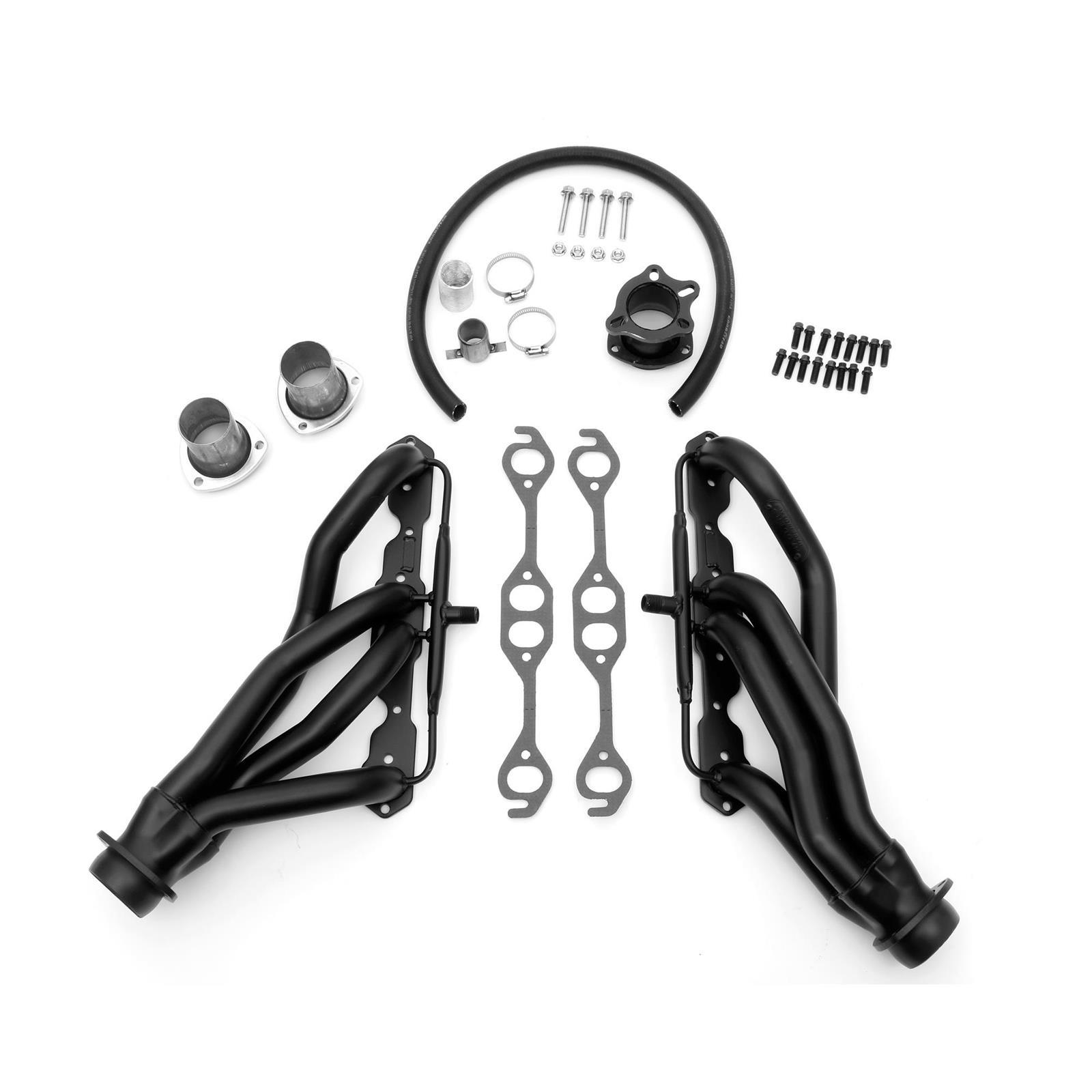 Hedman Hedders 61603 67-81 Camaro Headers, Black