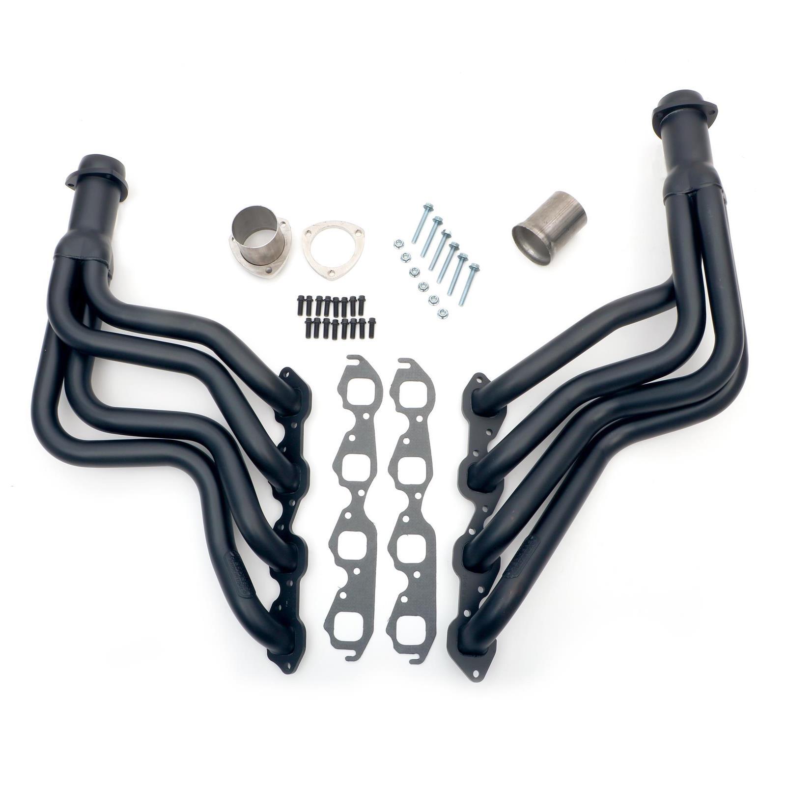 Hedman Hedders 62193 64-77 Chevelle Headers, Black