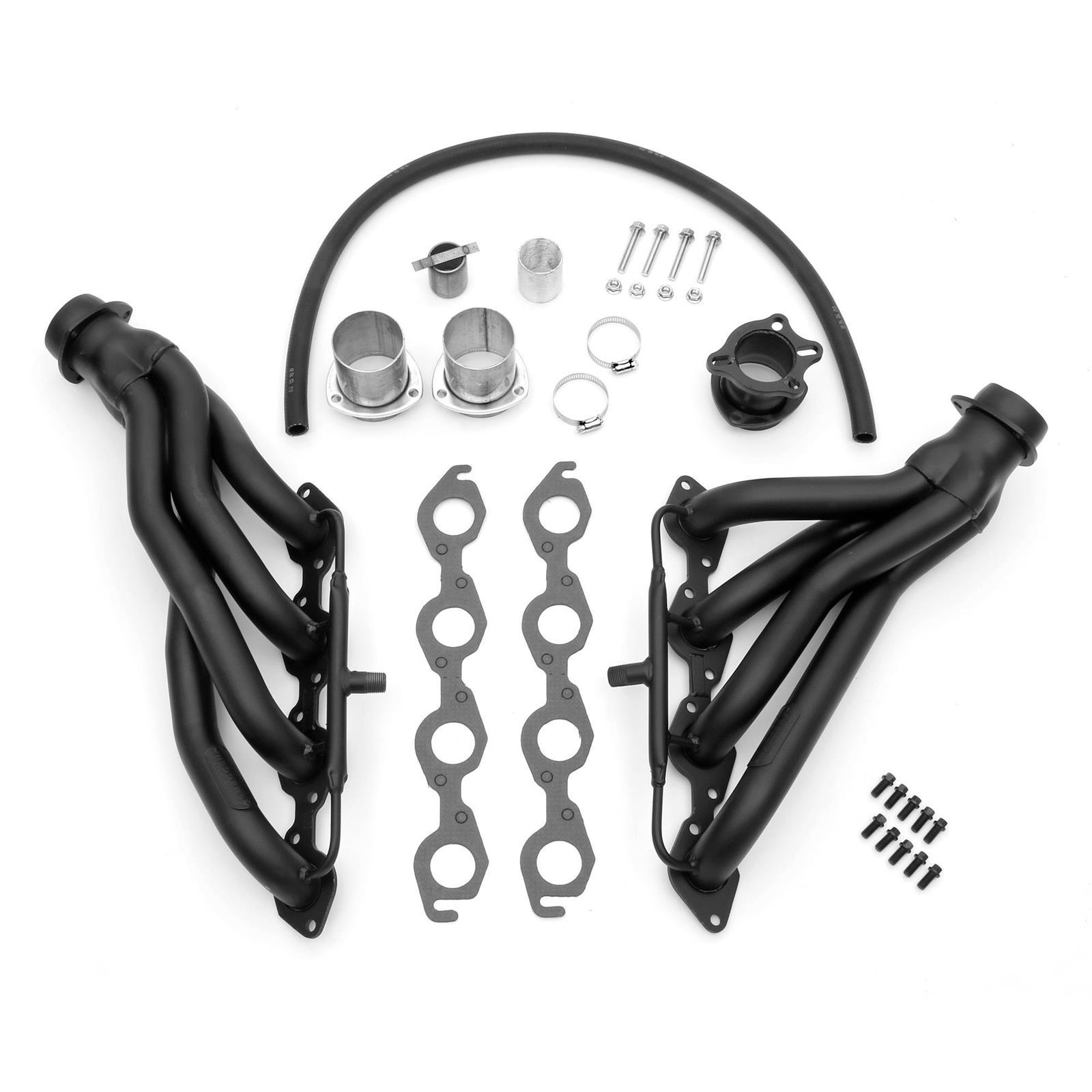 Hedman Hedders 63611 67-81 Camaro Headers, Black
