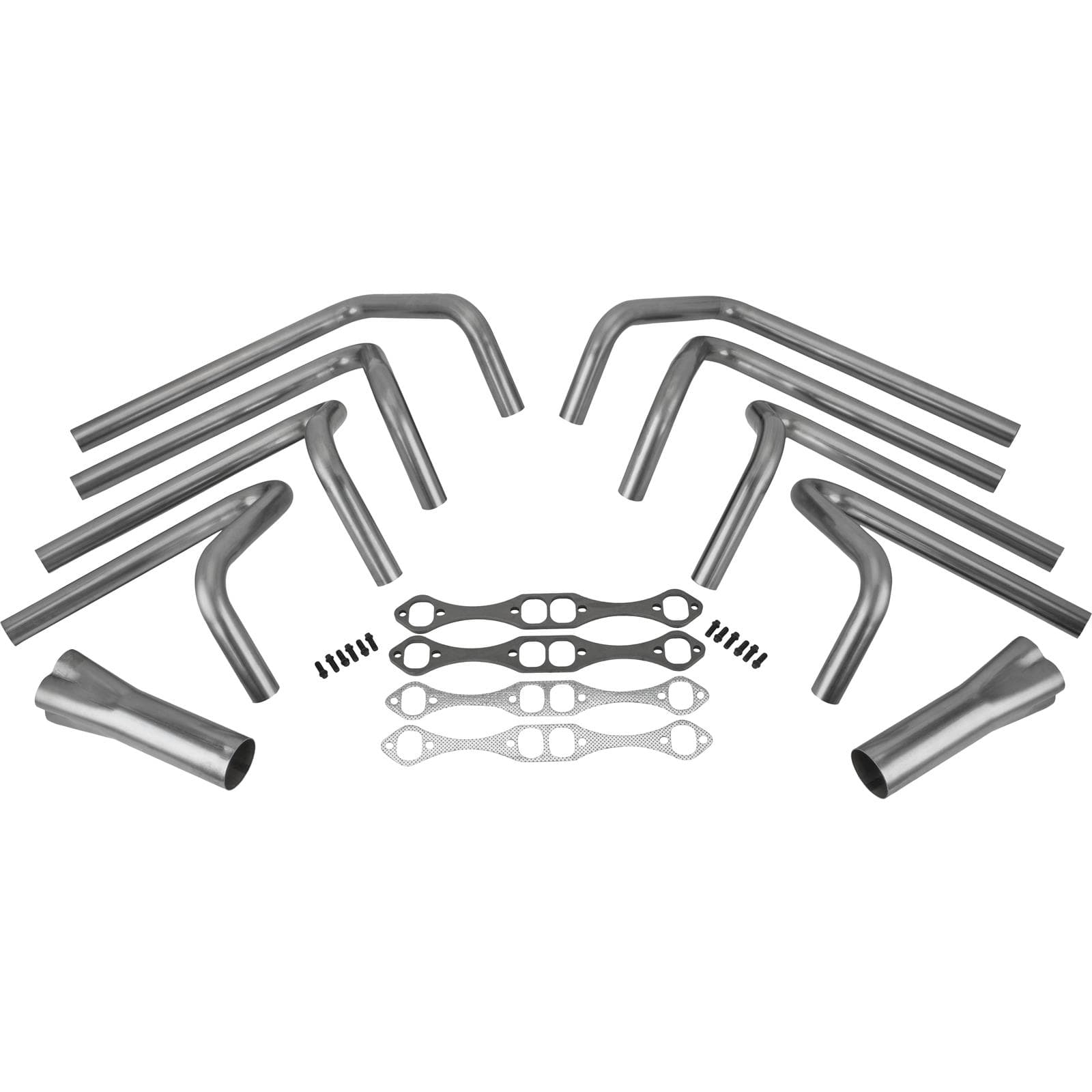 Small Block Chevy Header Kit, 1-7/8 Standard Port, 3-1/2 Collector