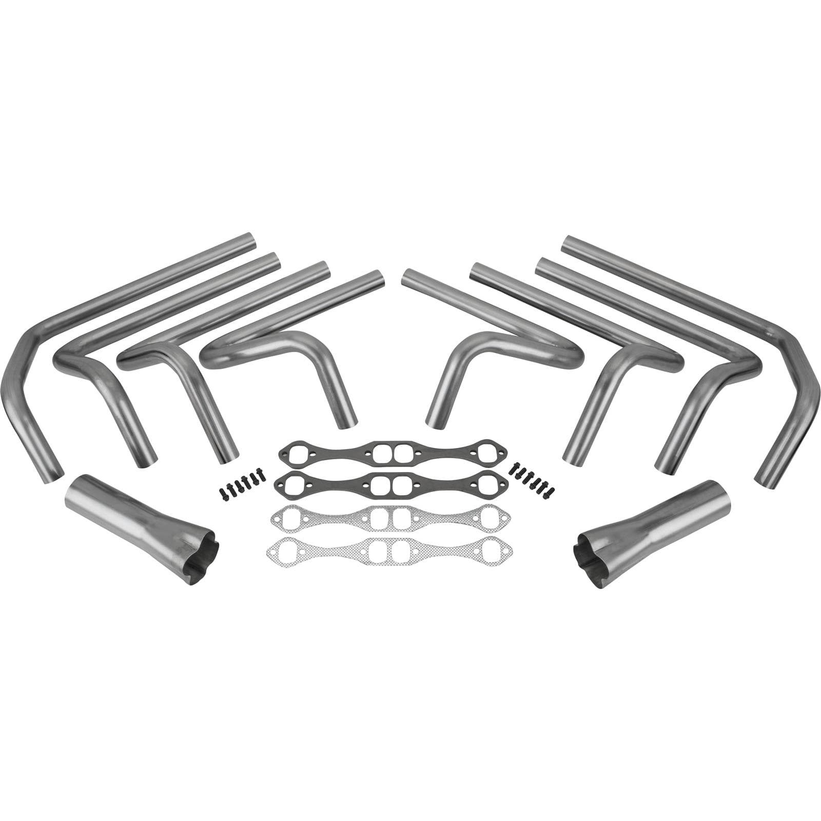 Small Block Chevy Header Kit, 1-7/8 Standard Port, 3-1/2 Collector
