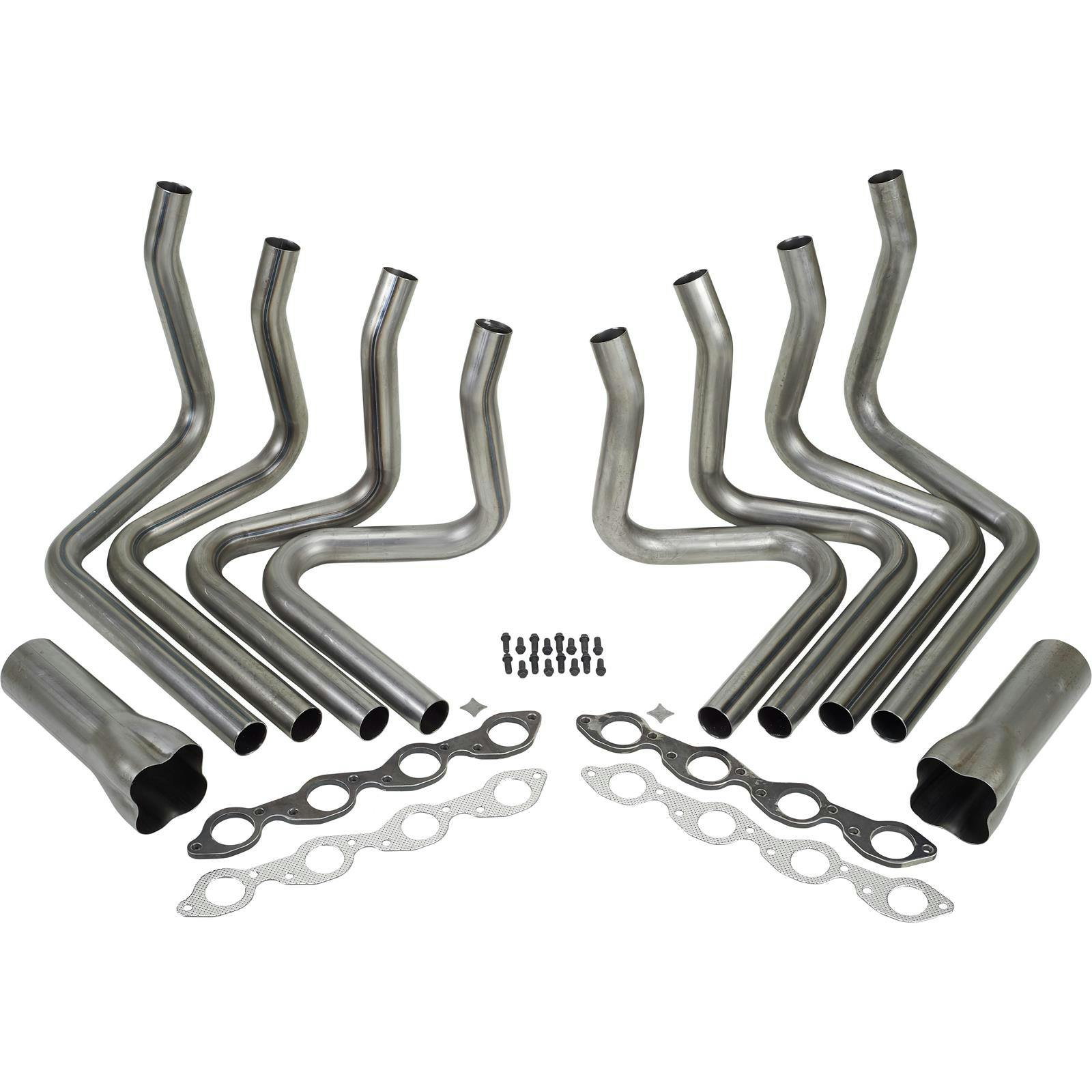 Big Block Chevy Weld Up Header Kit, 2 In Primary, 3.5 In Collector