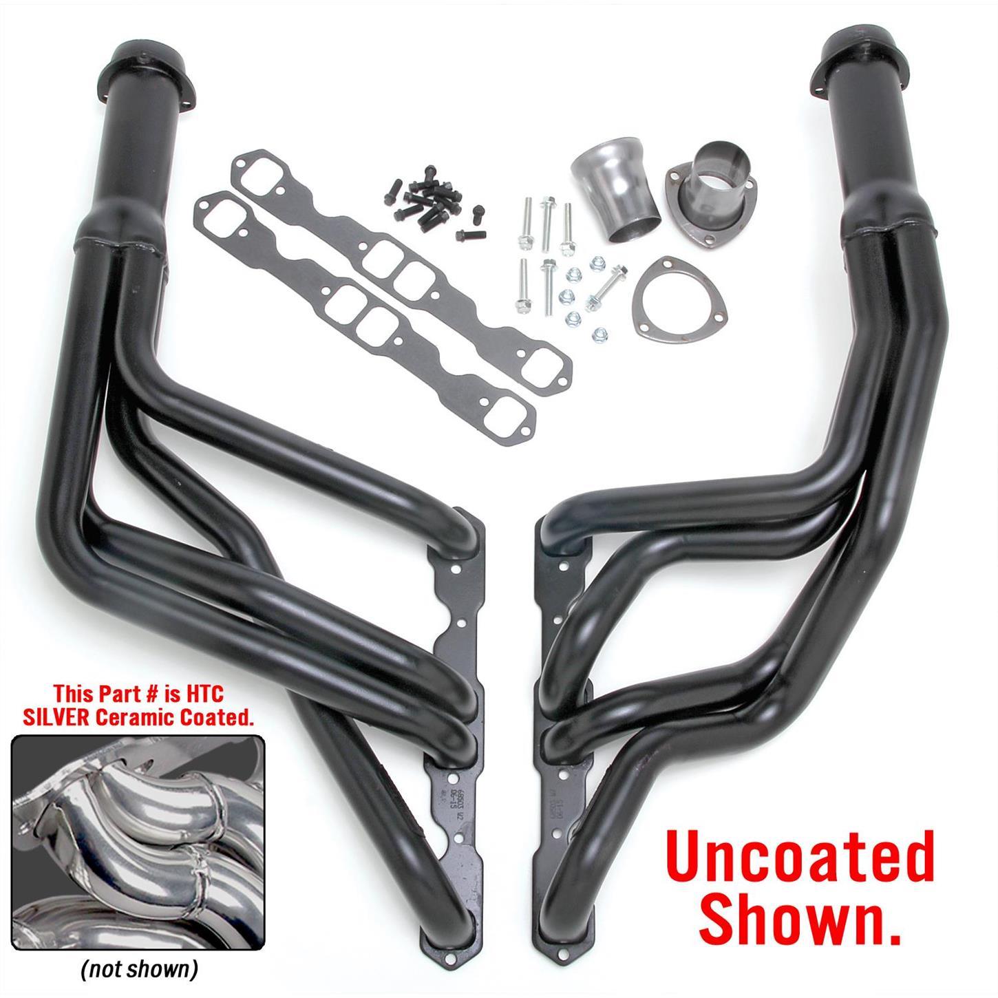 Hedman Hedders 66503 78-81 GM A-Body LS Swap Headers Uncoated
