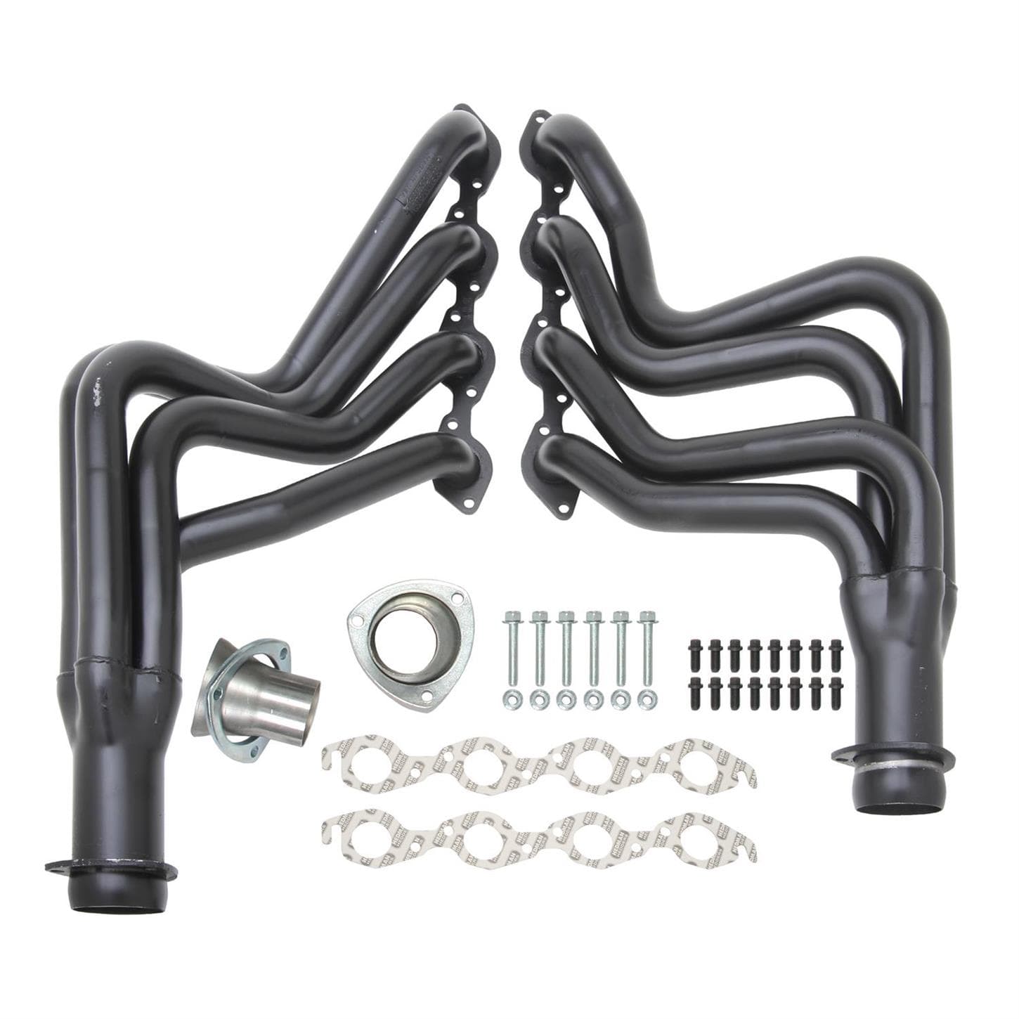 Hedman Hedders 68190 64-77 Chevelle Headers, Long Tube, Uncoated