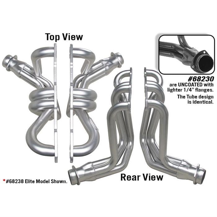 Hedman Hedders 68230 Chevy Pass SB 58-64 1 5/8- Black Maxx