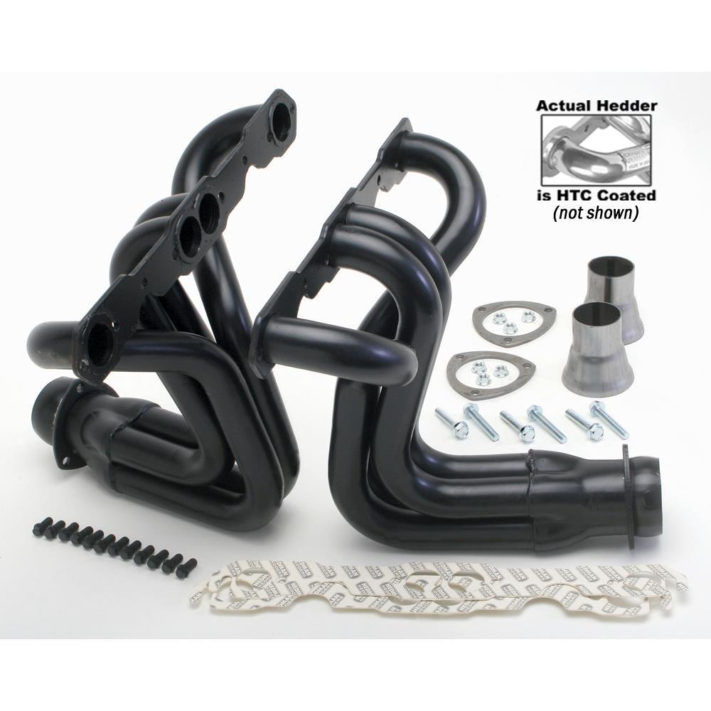 Hedman Hedders 68286 63-82 Corvette Headers, Long Tube, Silver
