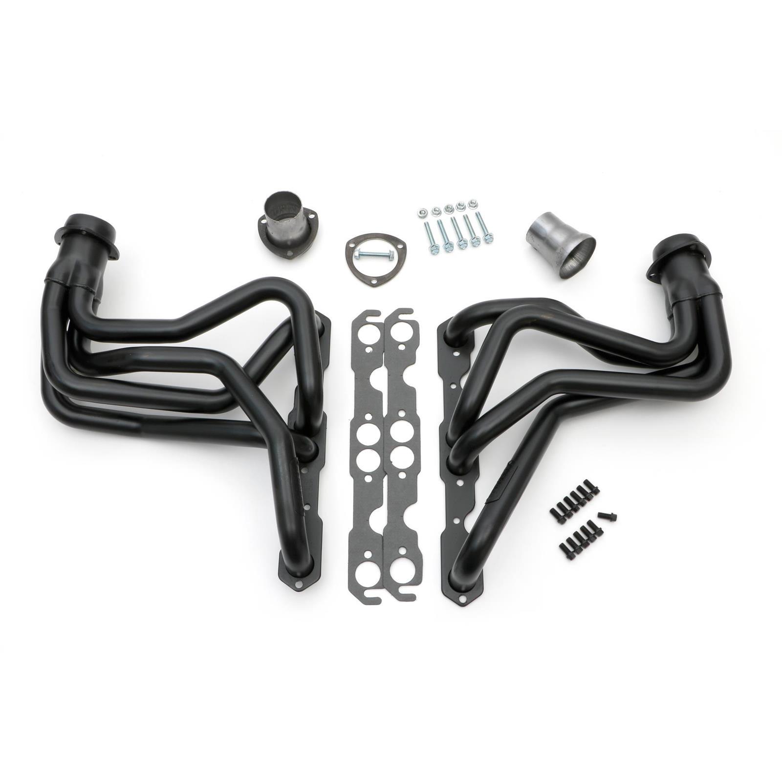 Hedman Hedders 68313 78-87 GM G-Body Long Tube Headers Black Maxx