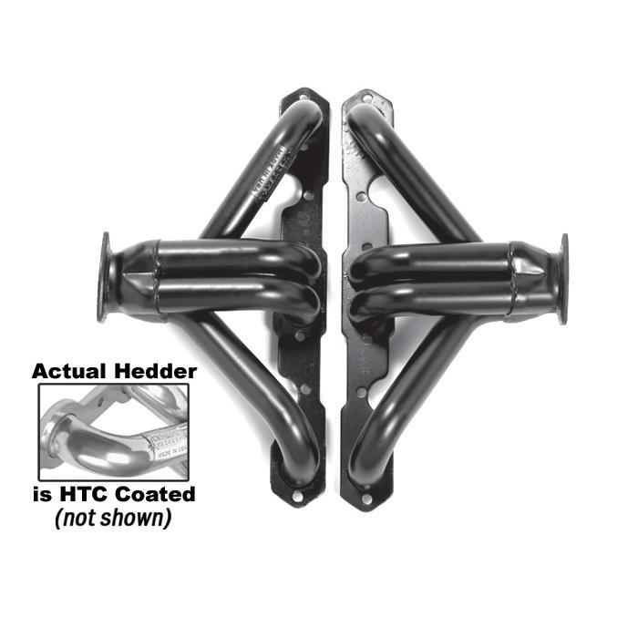 Hedman Hedders 68366 Street Rod Shorty Headers Headers, HTC