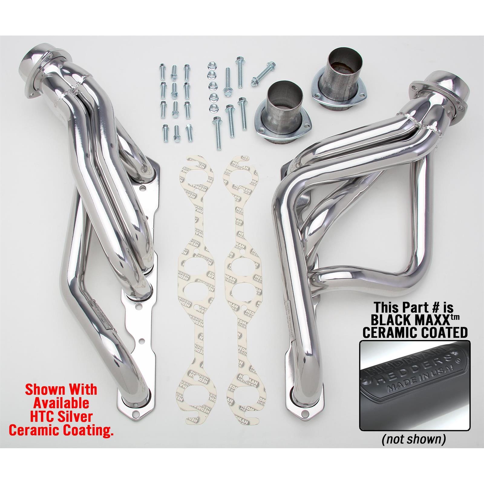 Hedman Hedders 68623 67-81 Camaro Headers, Black