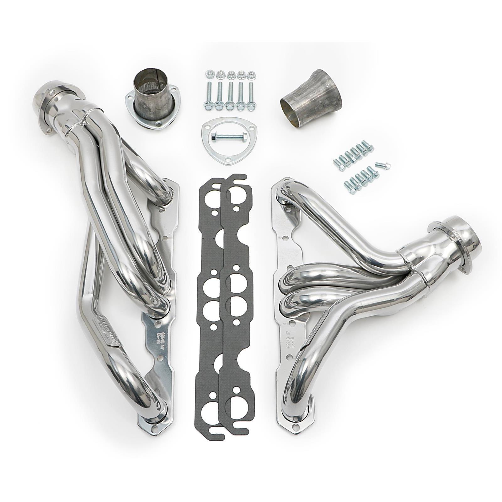 Hedman Hedders 68646 67-69 Camaro Headers, Mid-Length, Silver