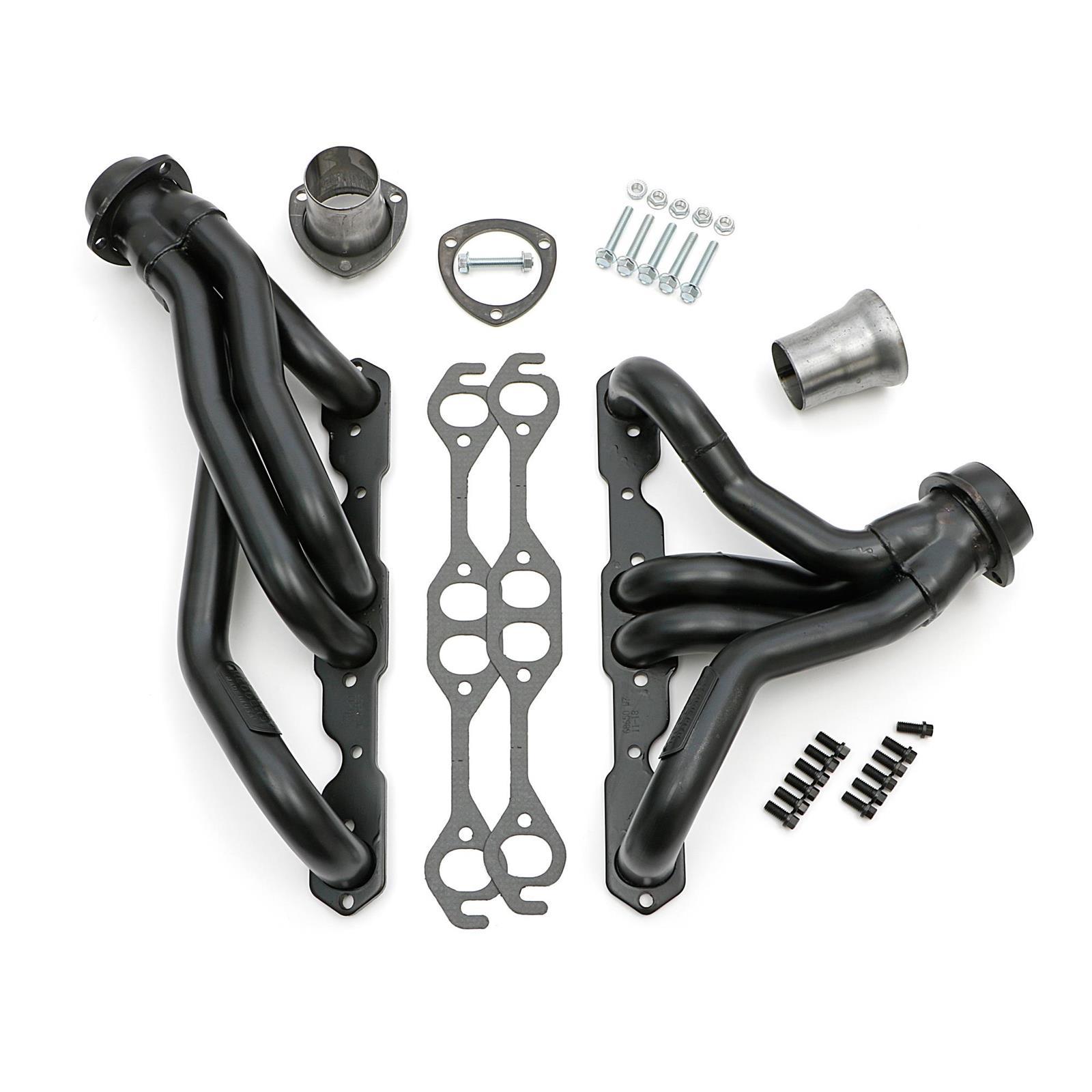 Hedman Hedders 68650 67-69 Camaro Headers Manual Trans Black Maxx