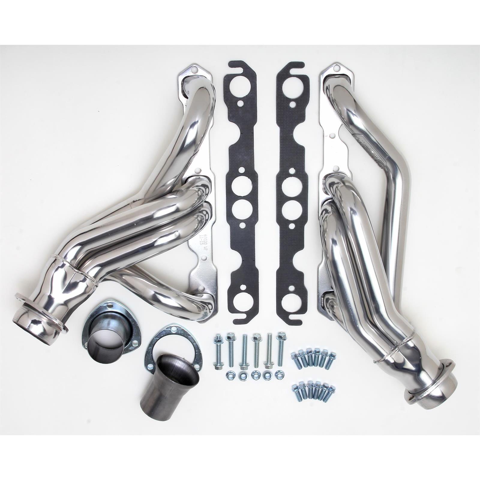 Hedman Hedders 69016 67-87 C10 Headers, Mid-Lenth, Silver