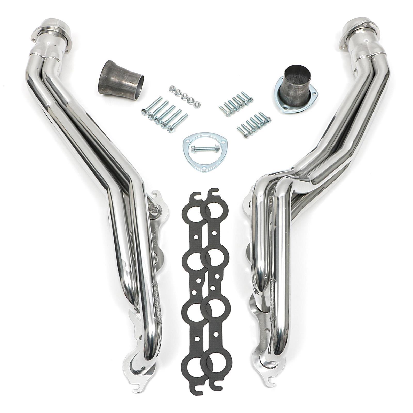 Hedman Hedders 69056 82-04 S10 Silver Long-Tube LS Swap