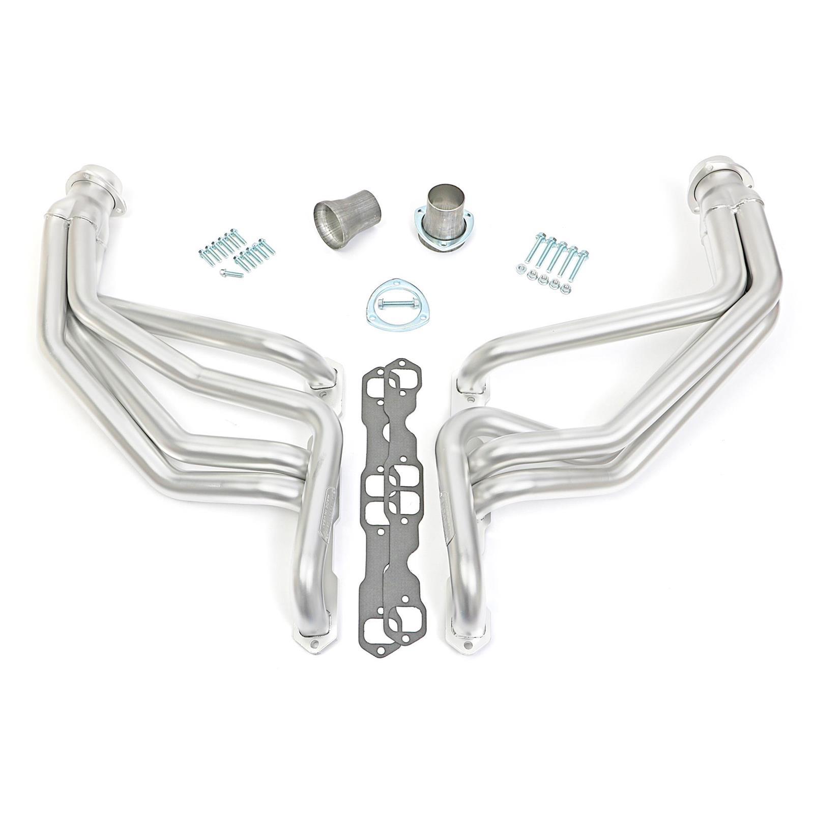 Hedman Hedders 69088 67-91 Chevy Truck Headers, Silver