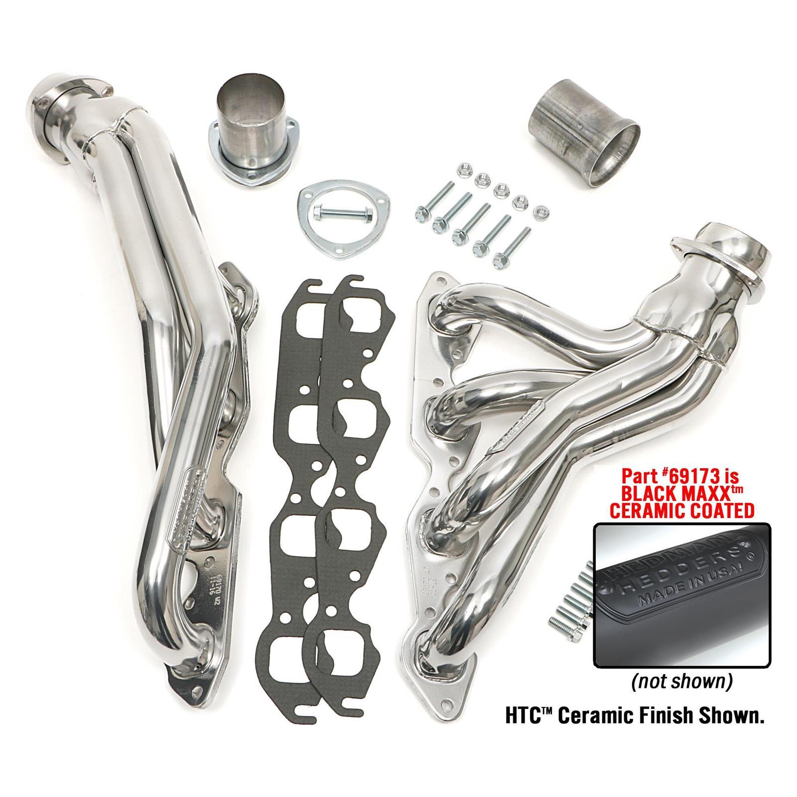 Hedman Hedders 69173 68-87 C10 Headers, Black