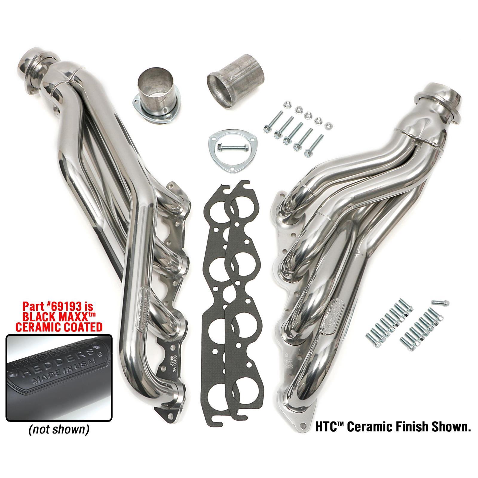 Hedman Hedders 69193 68-87 C10 Headers, Black