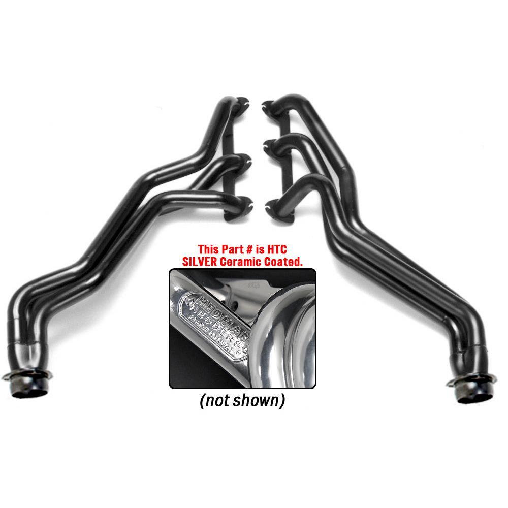 Hedman Hedders 69376 82-88 S10 Headers, Long Tube, Silver