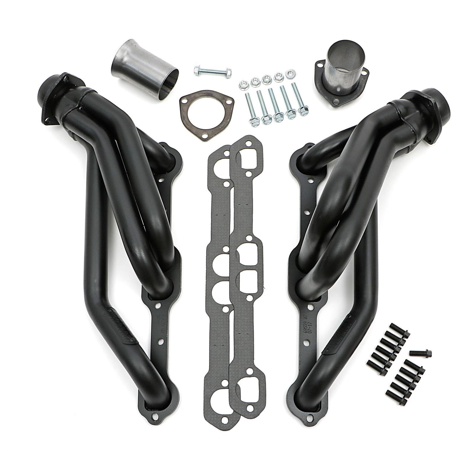 Hedman Hedders 69539 82-03 S10 Mid-Length Swap Headers, Uncoated