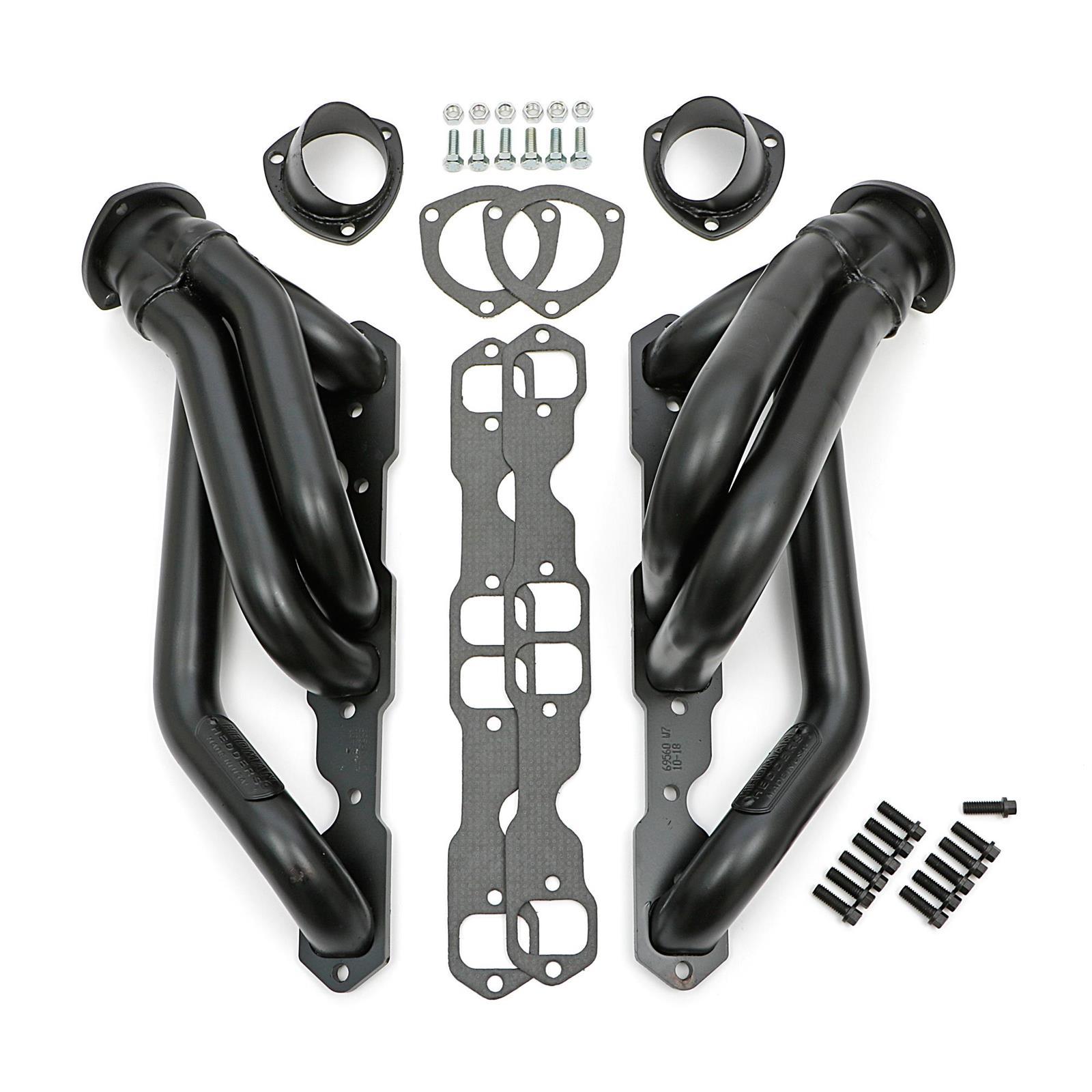 Hedman Hedders 69560 82-03 S10 SBC Swap Headers, Uncoated