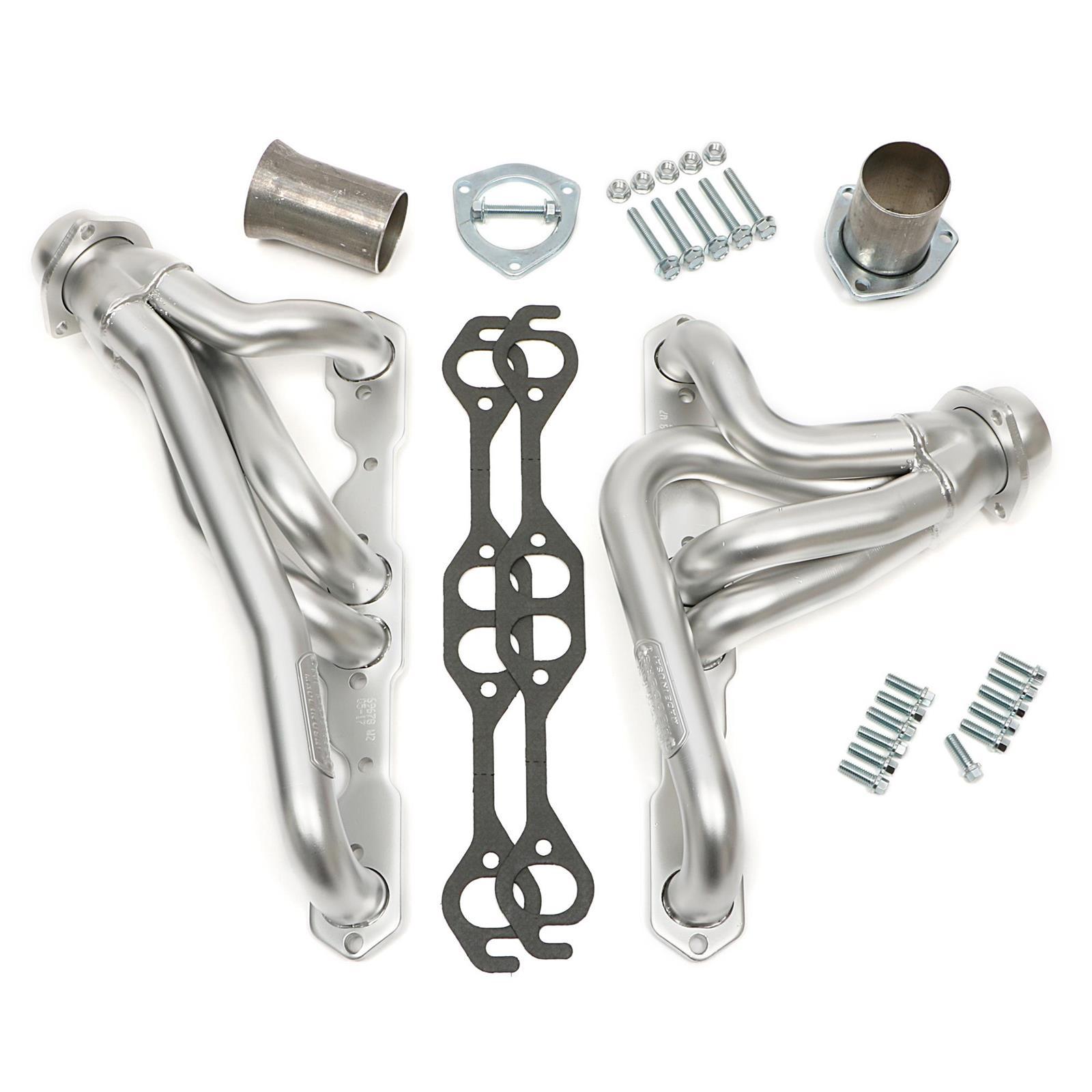 Hedman Hedders 69678 72-86 Jeep SBC Swap Headers, Silver