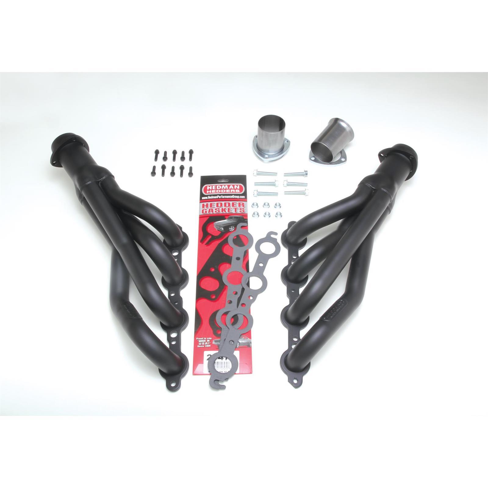 Hedman Hedders 69713 67-87 C10 LS Swap Hedders Headers, Black