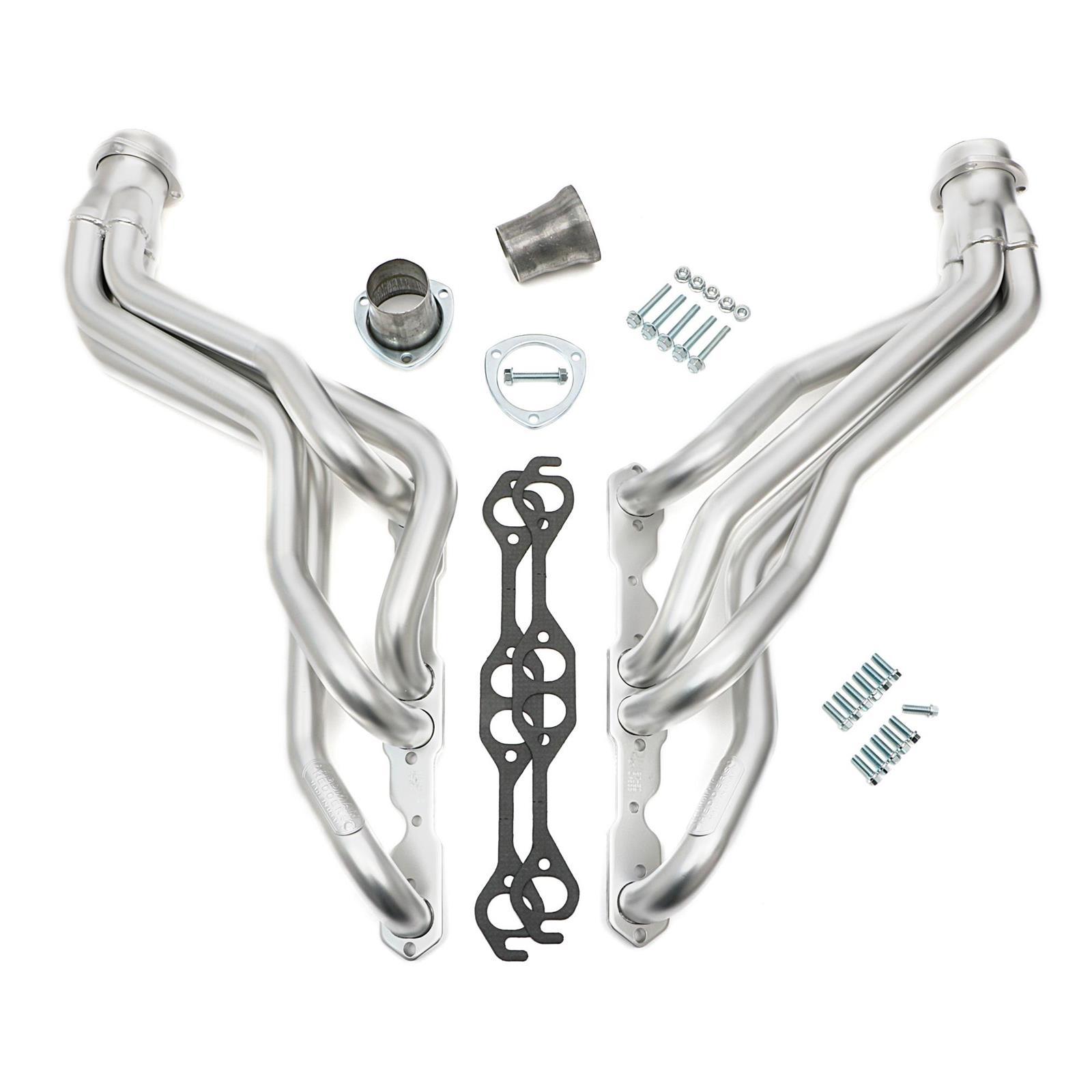 Hedman Hedders 69840 88-95 GM Truck Headers, Silver