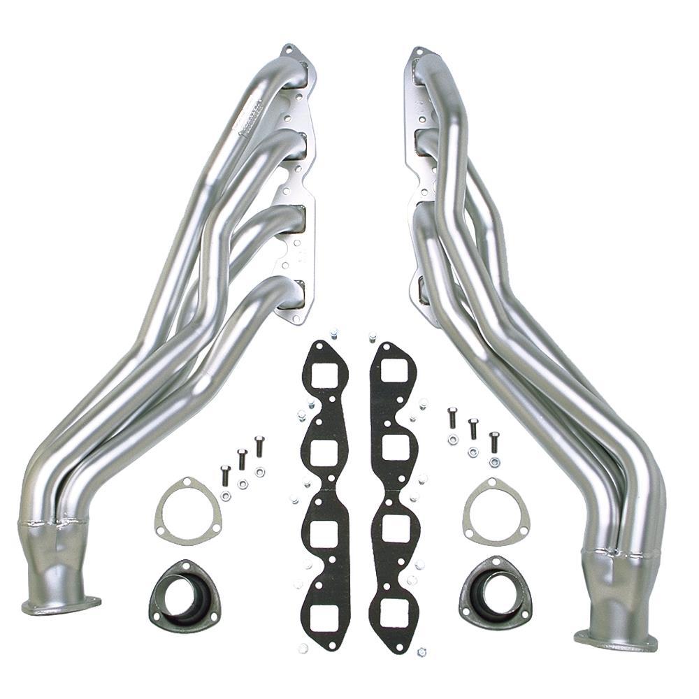 Hedman Hedders 69850 88-95 GM Truck Headers, Silver