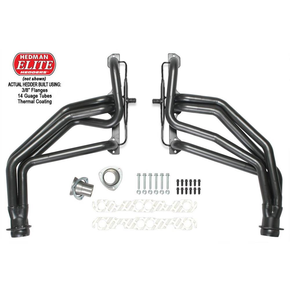 Hedman Hedders 69891 82-91 GM Blazer Headers, Silver