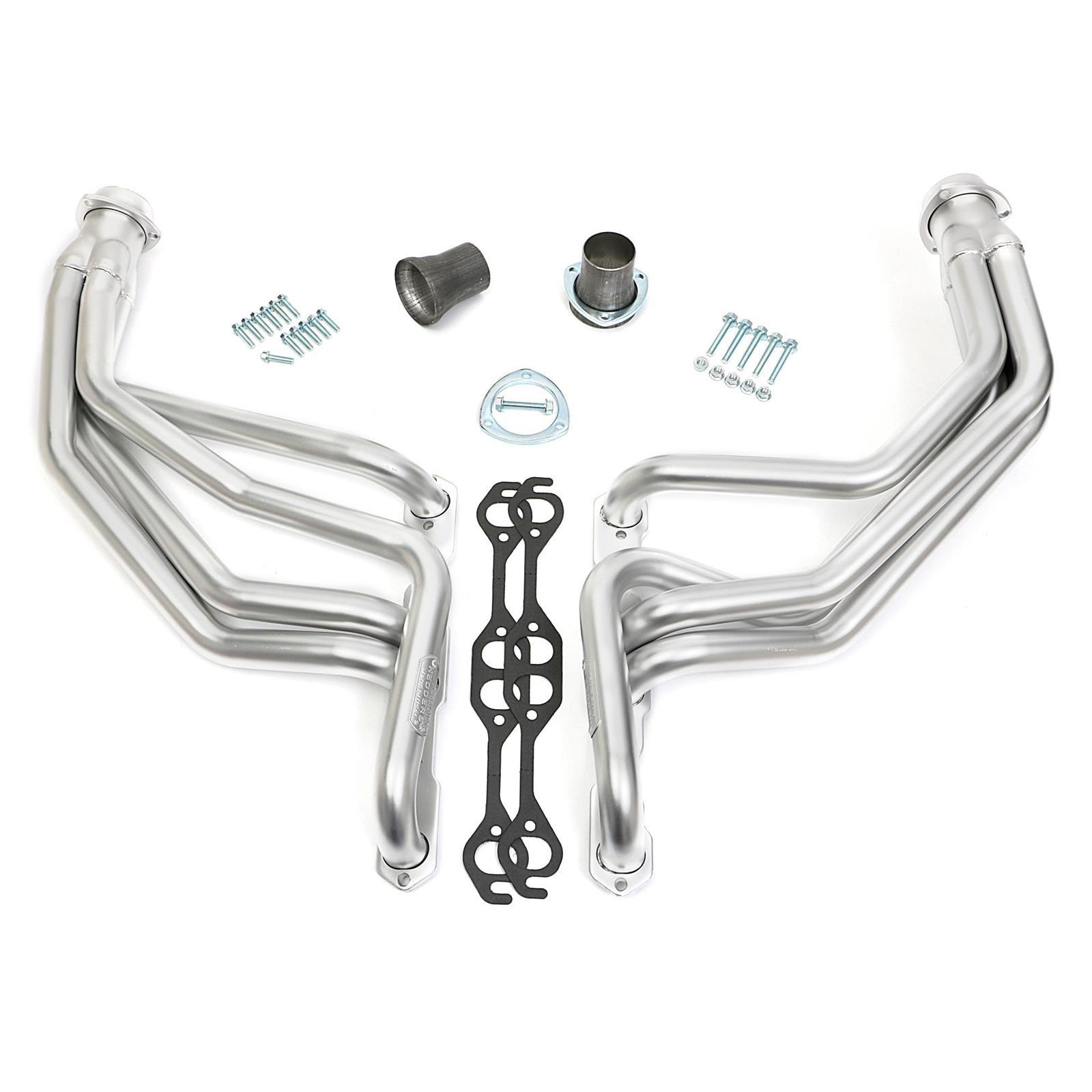 Hedman Hedders 69892 67-91 GM Truck Headers, Silver