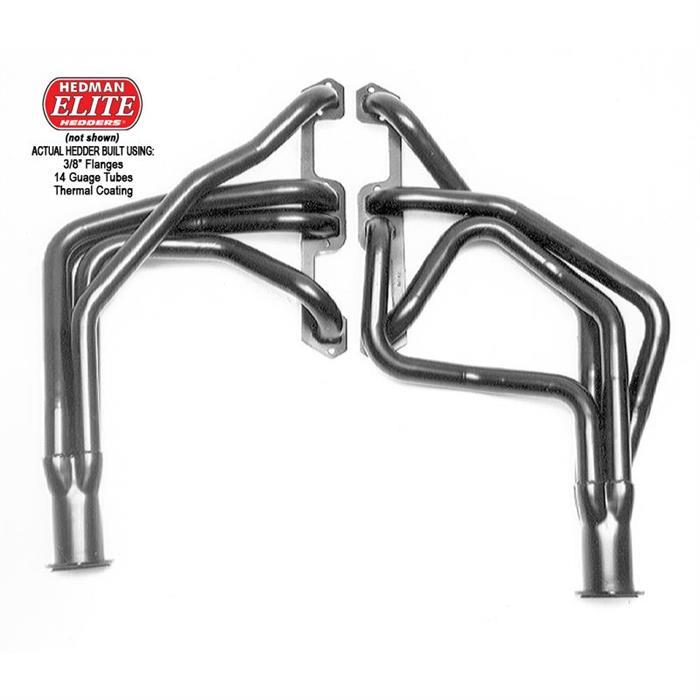Hedman Hedders 79178 72-91 Dodge Truck Headers, Silver