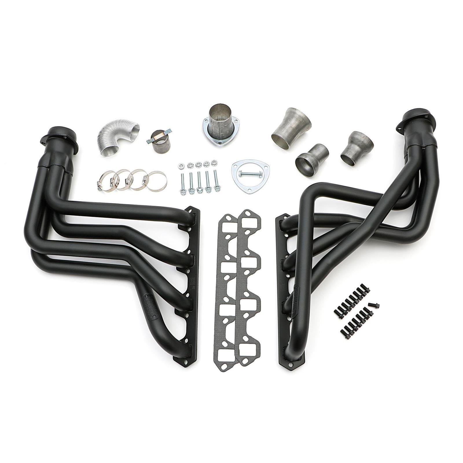 Hedman Hedders 89353 80-96 Ford Truck Headers, Black