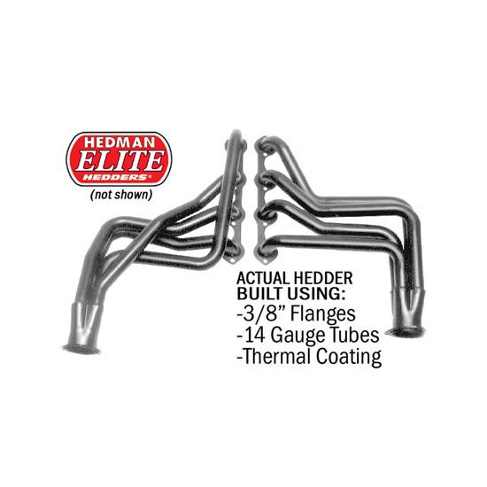 Hedman Hedders 89358 80-96 Ford Truck Headers, Silver