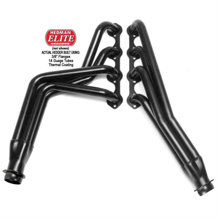 Hedman Hedders 89418 66-77 Bronco Headers, Silver