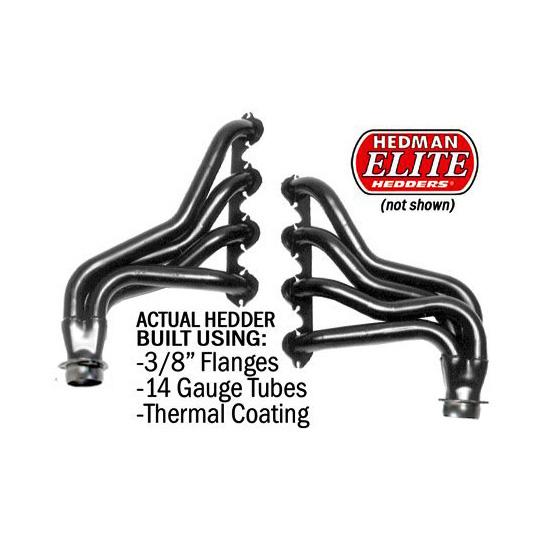 Hedman Hedders 89840 74-79 Ford Truck Headers, Silver