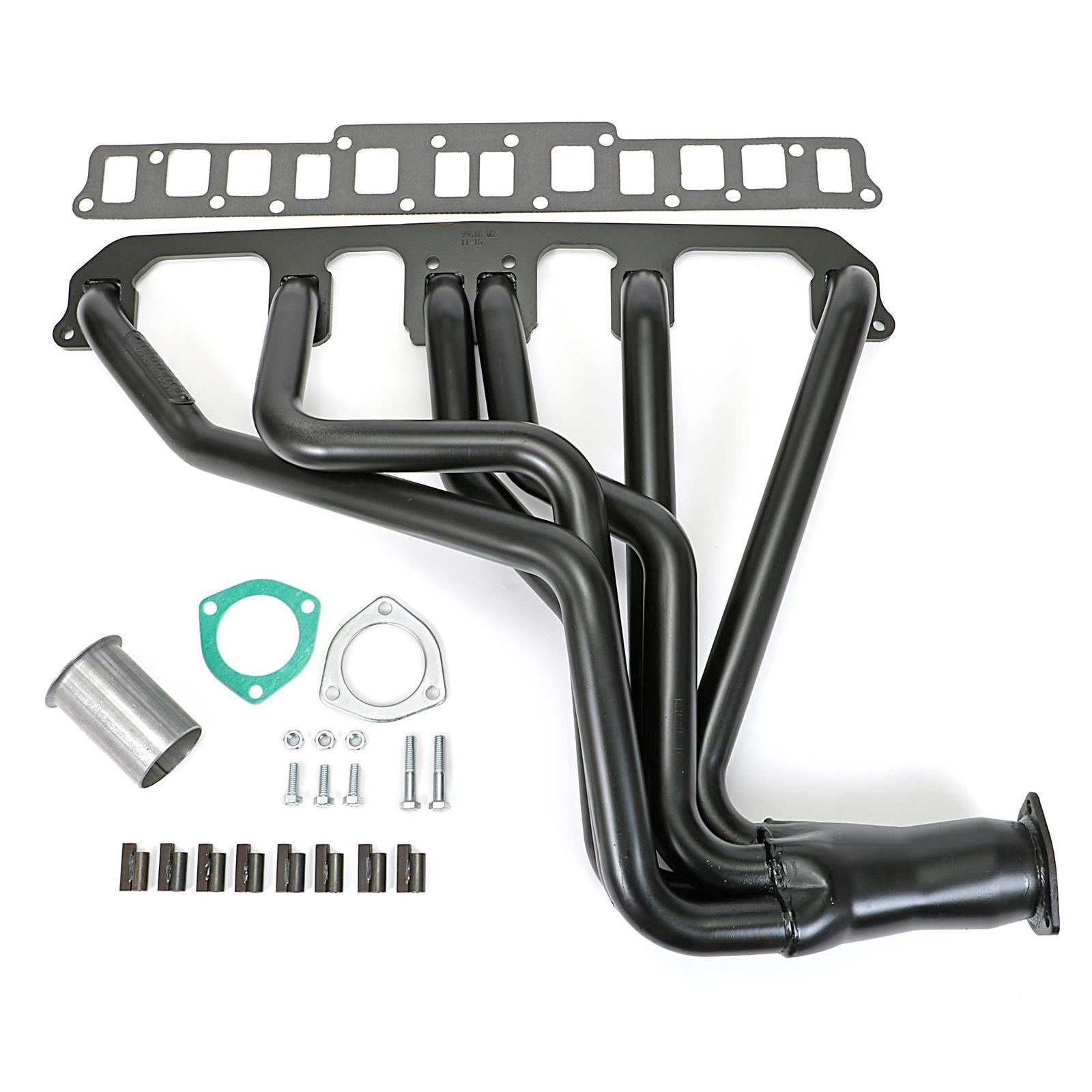 Hedman Hedders 99610 72-86 Jeep SBC Swap Headers, Uncoated