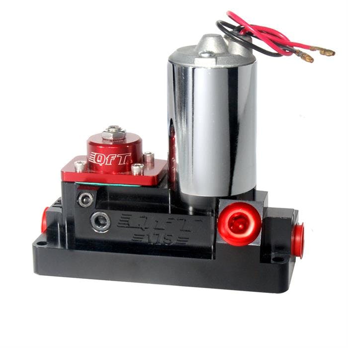 Quick Fuel 30-175QFT Bypass Billet Electric Fuel Pump, 175 GPH