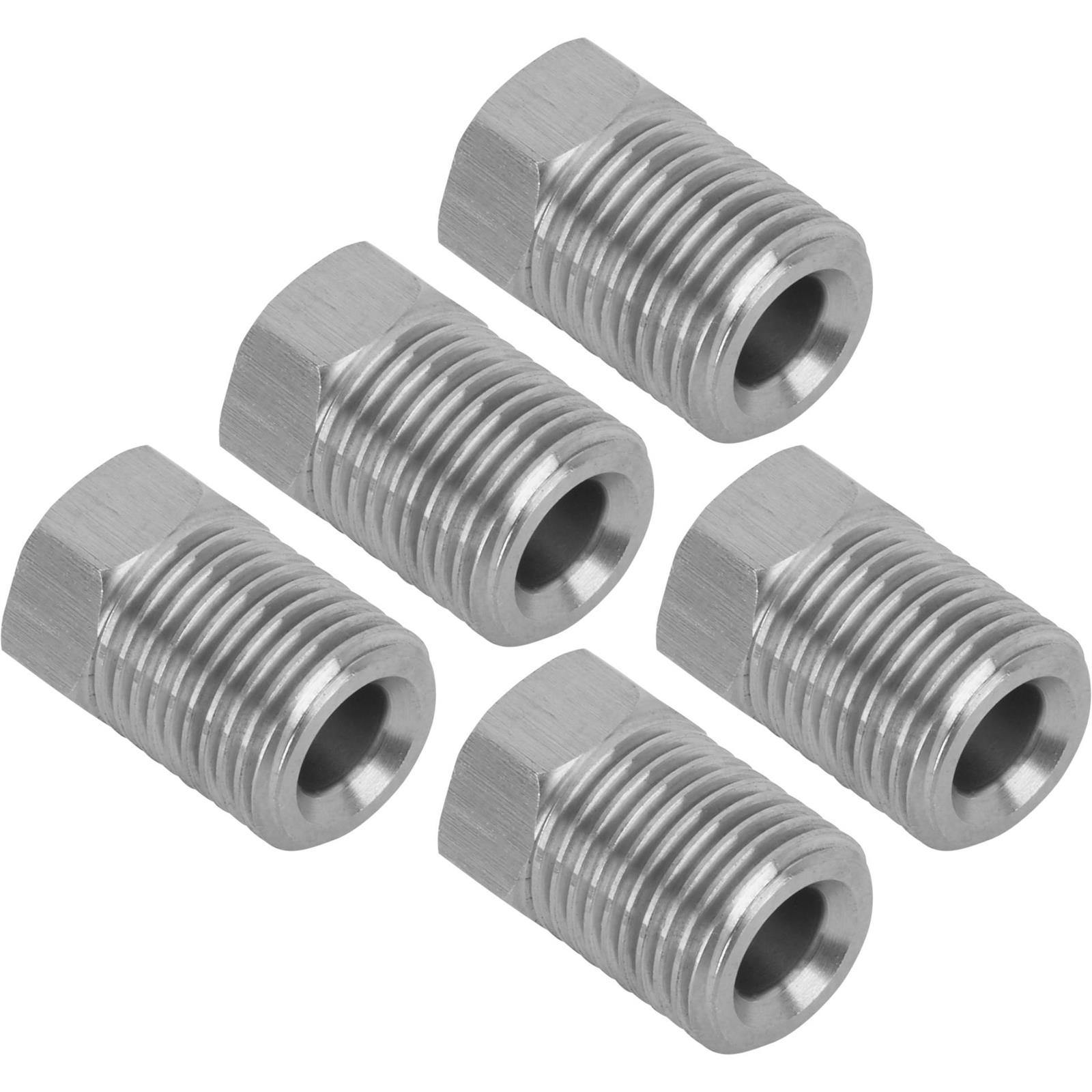 Earls 00043ERL Hardline Tube Nut 7/16-24 IFM, 3/16 Tubing, 5-Pack