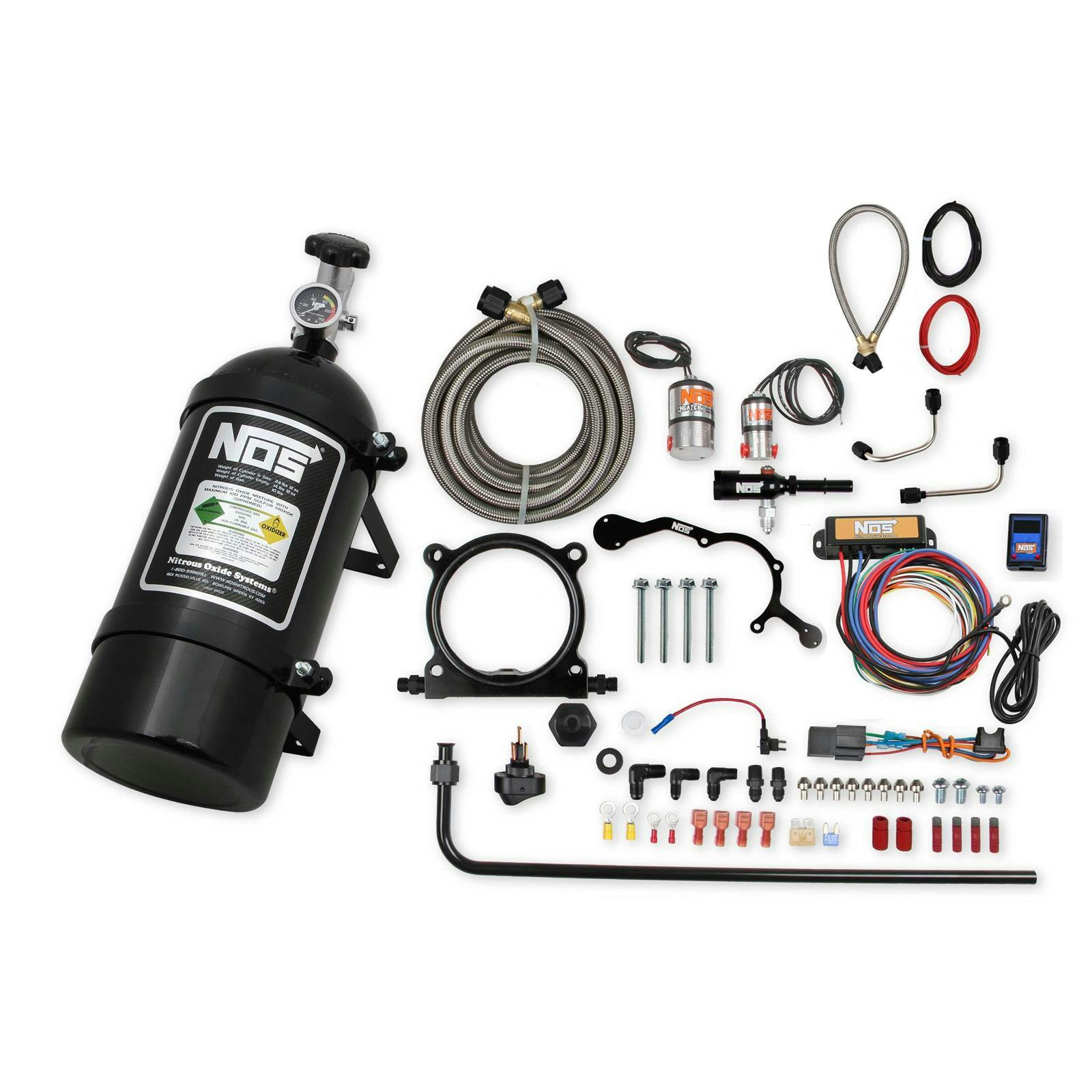 NOS 02126BNOS Complete Wet Nitrous System, 2015-17 Mustang, 5.0L