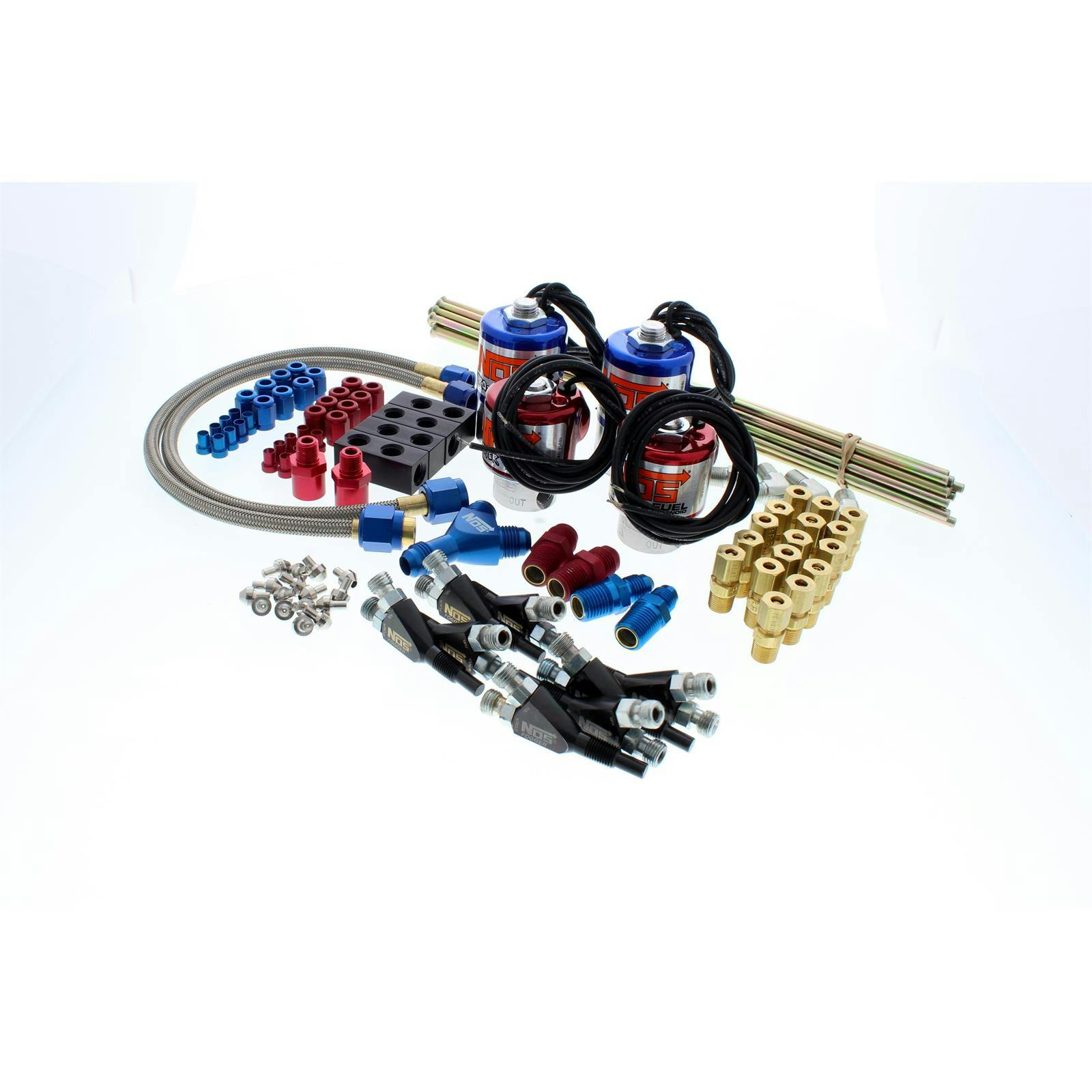 NOS 02462-S-ENOS Pro Shot Fogger Custom Nitrous Plumbing Kit