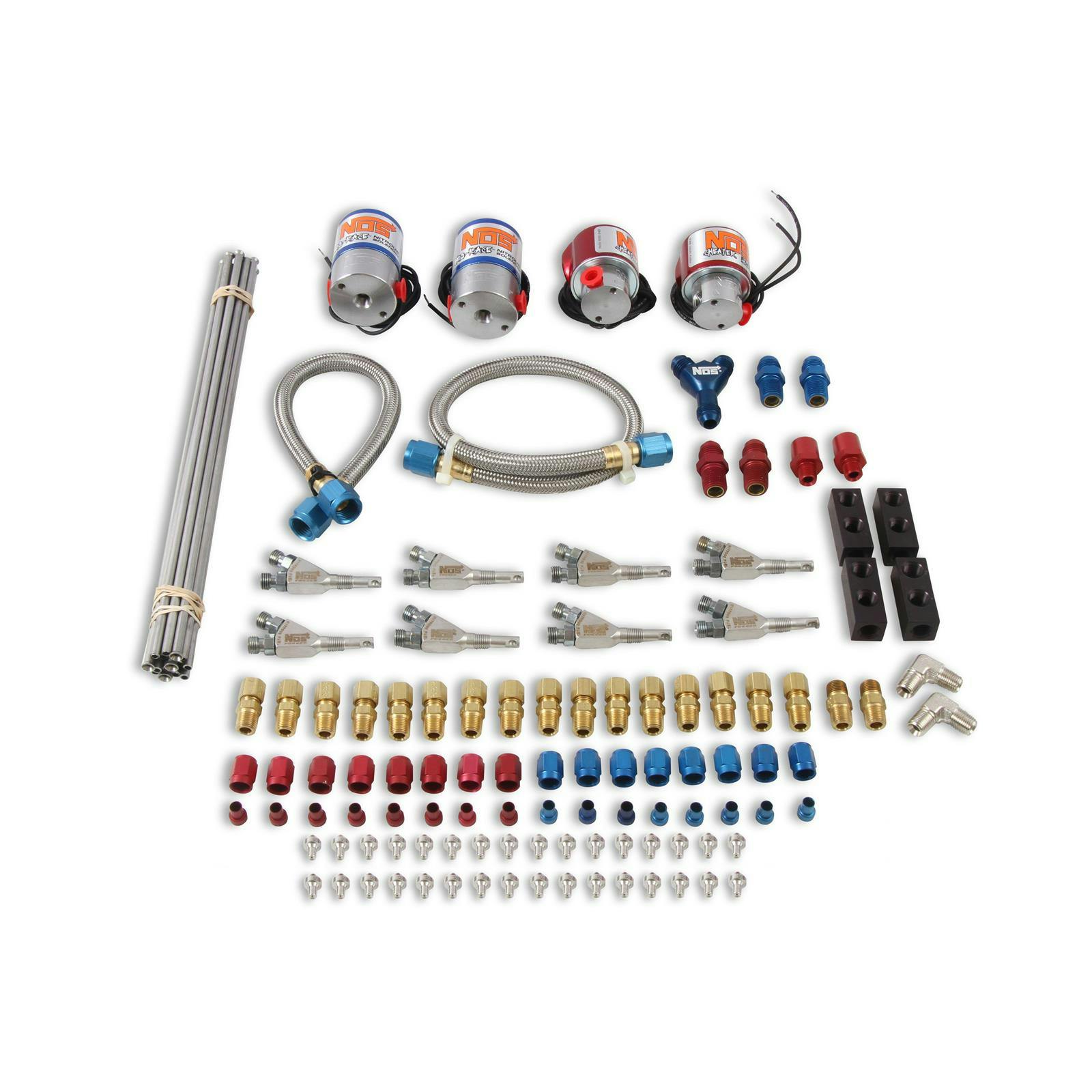 NOS 02462-S-JSNOS Custom Nitrous Plumbing Kit Pro Fogger
