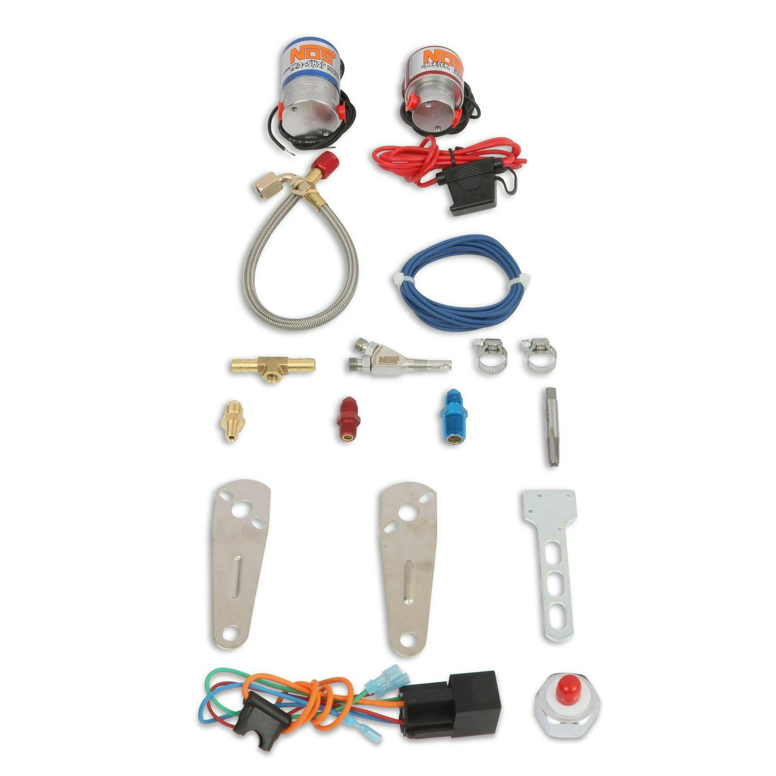 NOS 05131NOS Single Fogger Wet Nitrous System, Multi-Fit