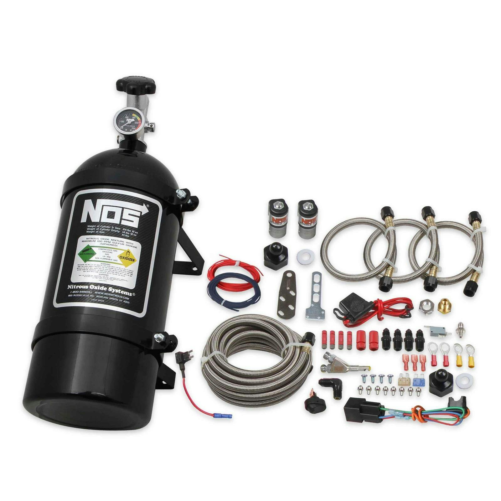 NOS 06018BNOS Single Fogger Wet Nitrous System, Ford