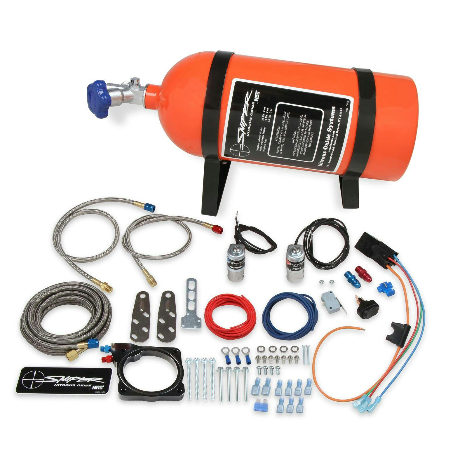 NOS 07167NOS Sniper Wet Nitrous Plate Kit, Mopar