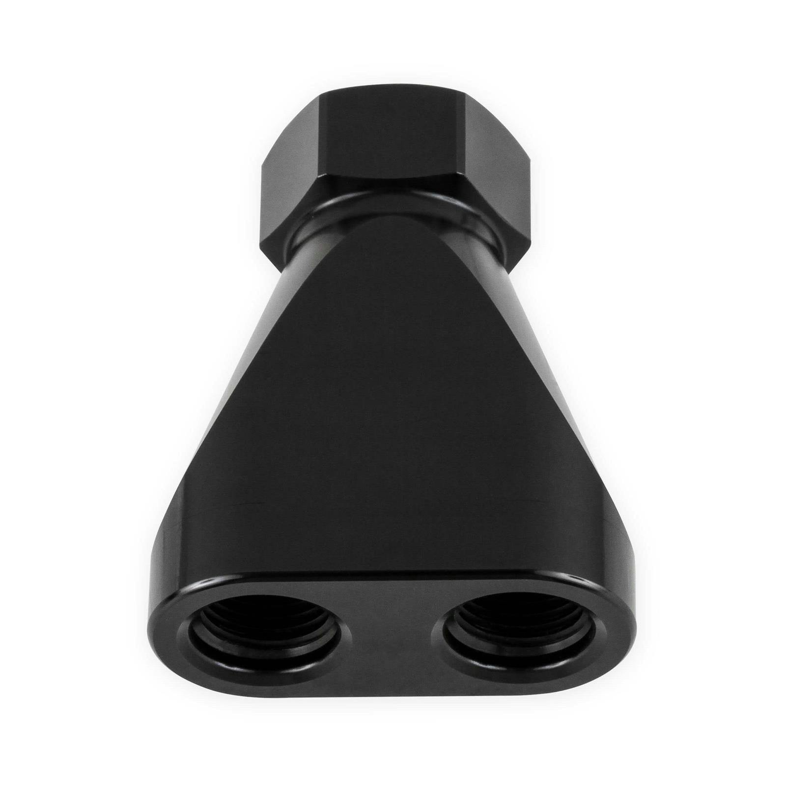 Earls 100160ERL Distribution Block, -8 O-Ring to -6 O-Ring