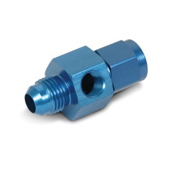 Earls 100199ERL Fuel Pressure Gauge Adapter, -6 AN Male