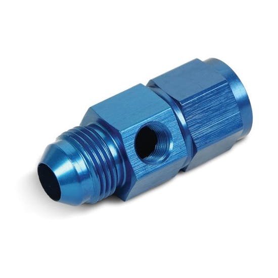 Earls 100200ERL Fuel Pressure Gauge Adapter, -8  AN Male
