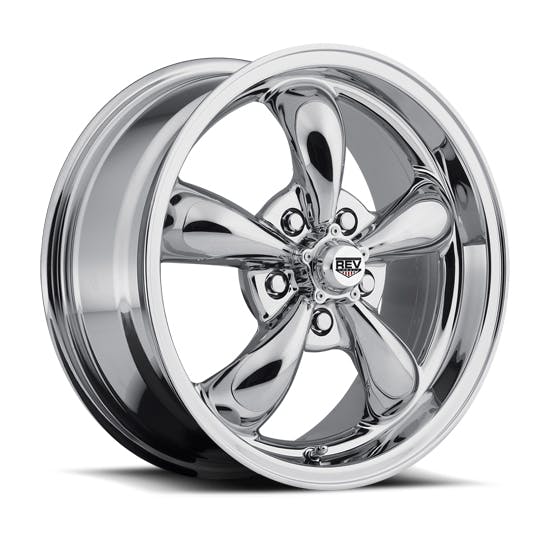 REV Wheels 100C-5706500 100 Classic Series, 15X7, 4 In. BS, 5X4.5