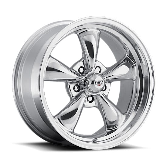 REV Wheels 100P-7706100 100 Classic Series, 17X7, 4 BS, 5X4.75