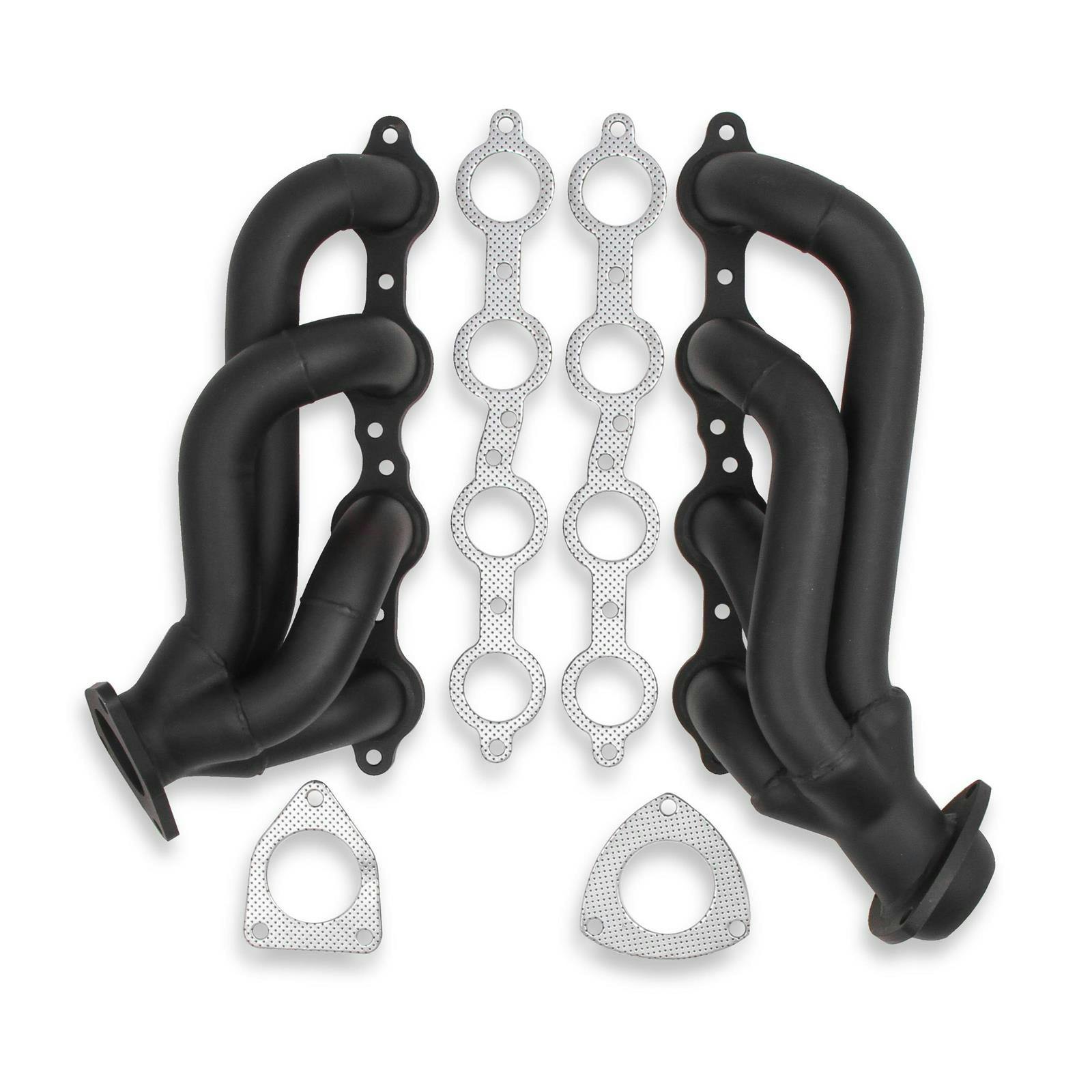 Flowtech 11142FLT Shorty Headers, Black Painted