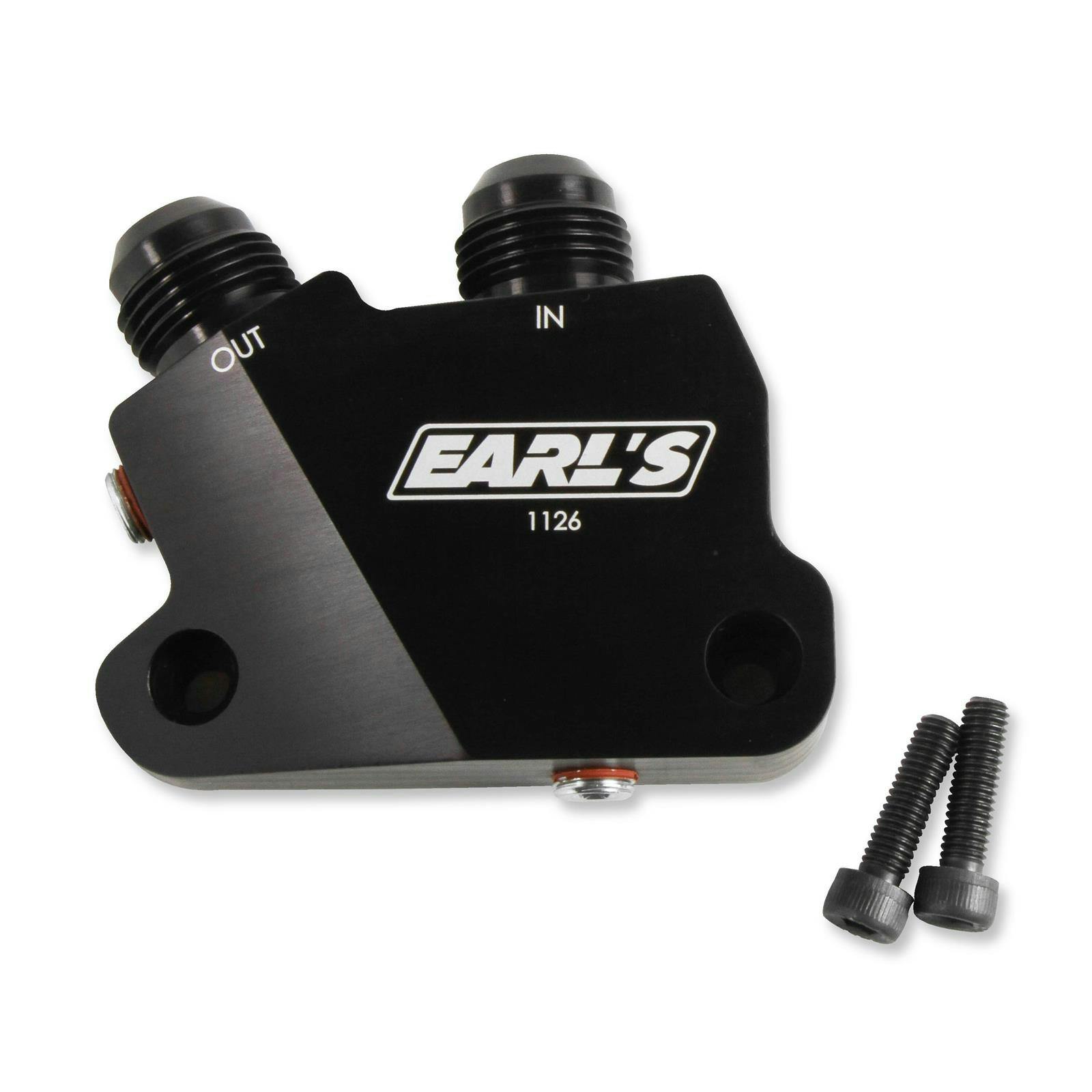 Earls 1126ERL LT Side Mount Oil Cooler Adapter